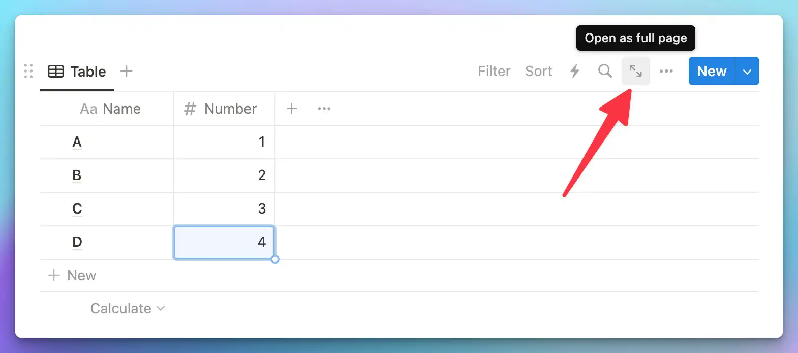 进入 full page 模式