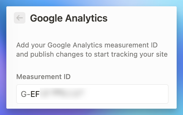 Google Analytics 集成