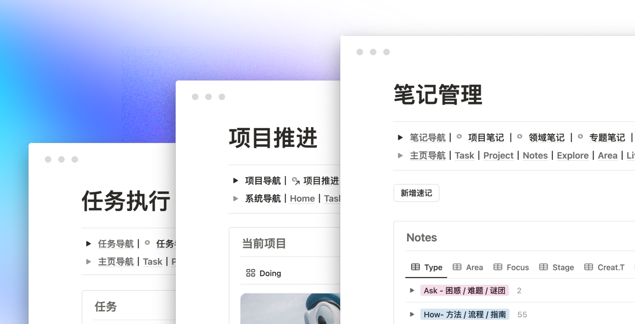 Notion 知识工作者模板|FLO.W 思流插图 Notion 知识工作者模板|FLO.W 思流插图
