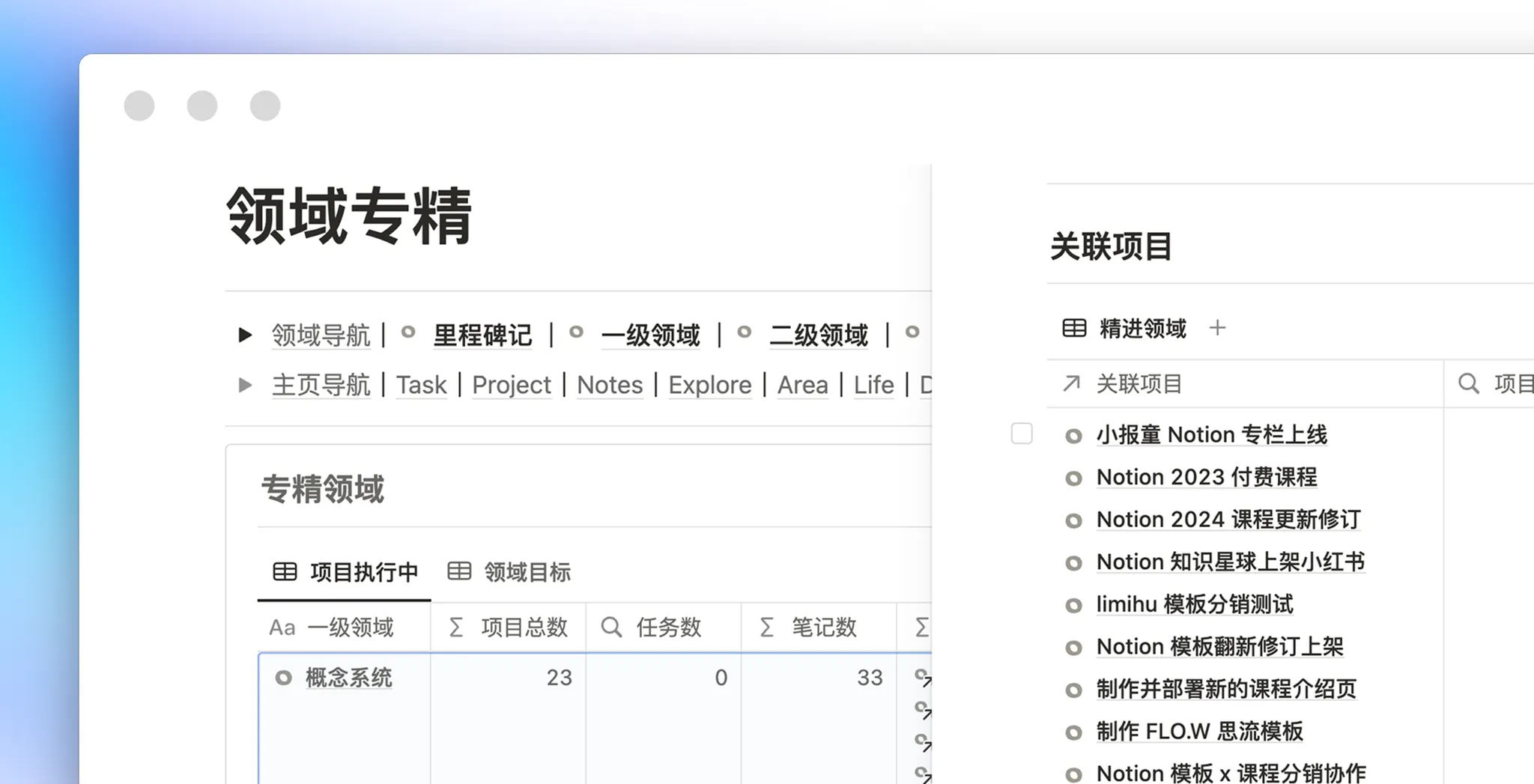 Notion 知识工作者模板|FLO.W 思流插图2 Notion 知识工作者模板|FLO.W 思流插图2