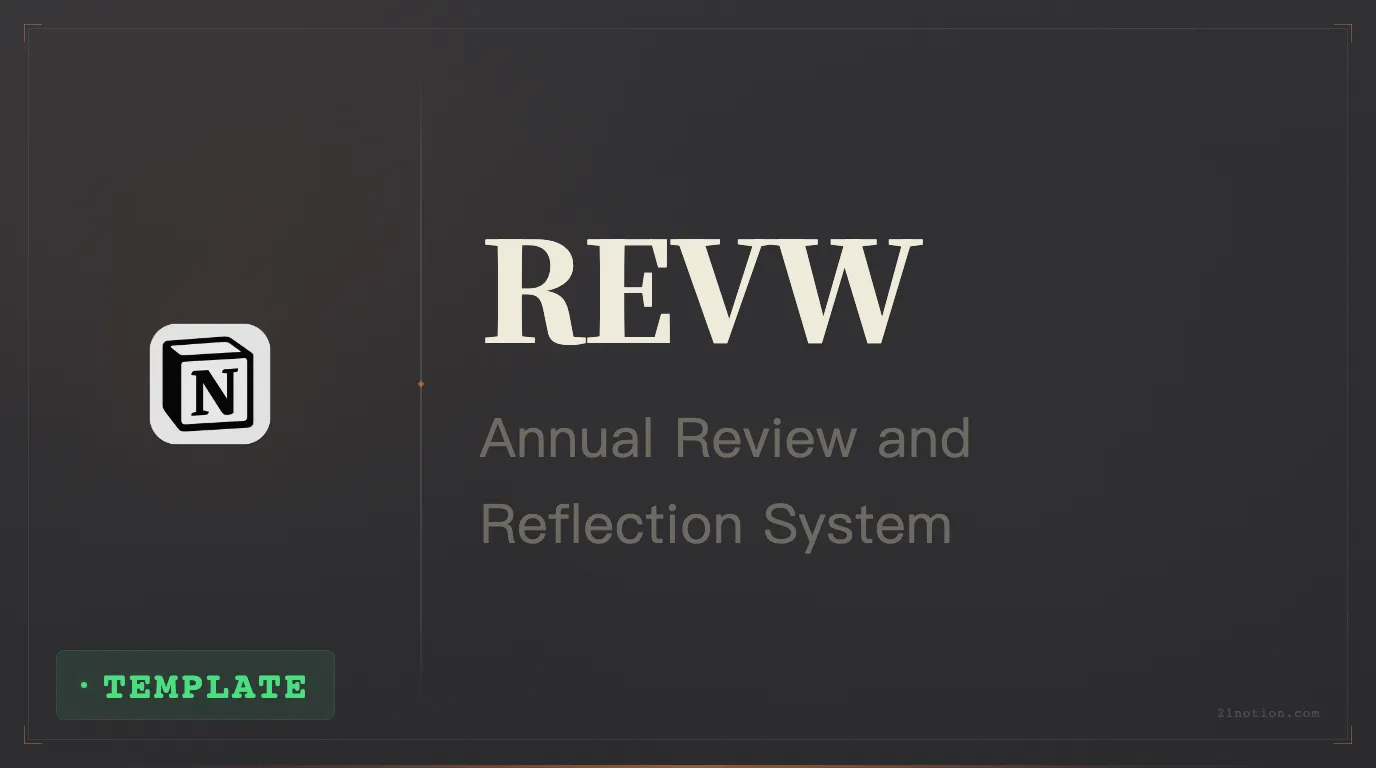 Complete Annual Review with Notion