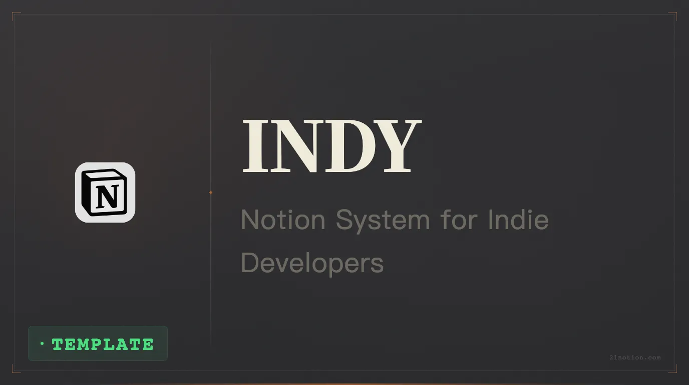Indie Development with Notion