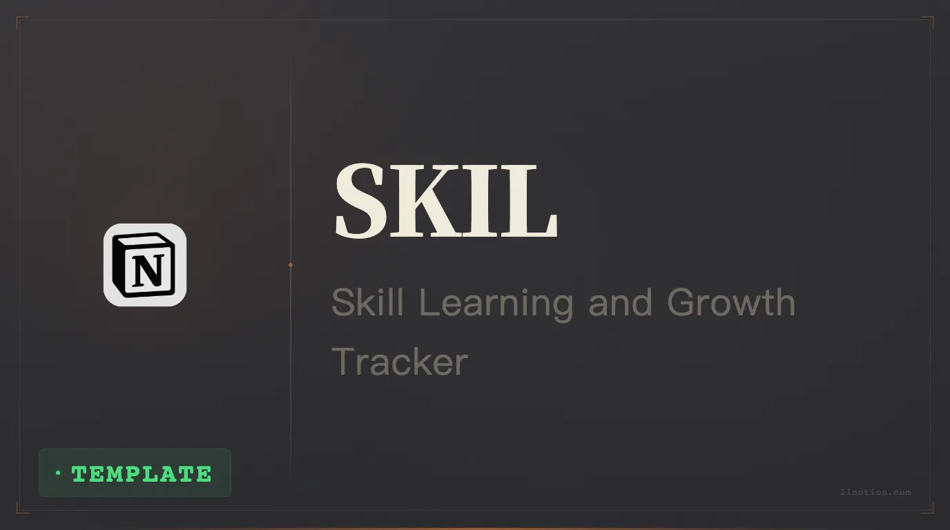Master Skills with Notion